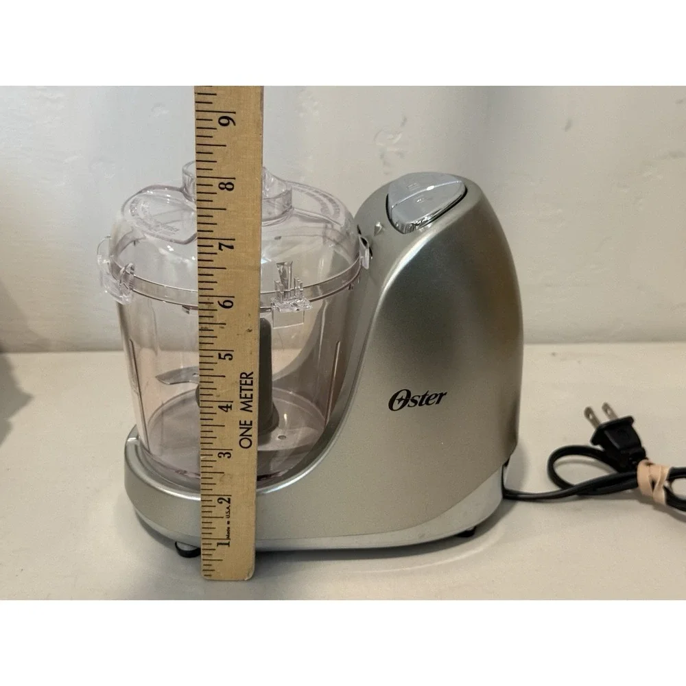 Oster Mini Food Chopper 2 Speed 3 Cups Black - Clean & Tested -‎ Ready For Use